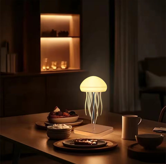 Jellyfish Lamp LED – Lampada Notturna Acquario Realistica per Relax e Atmosfer